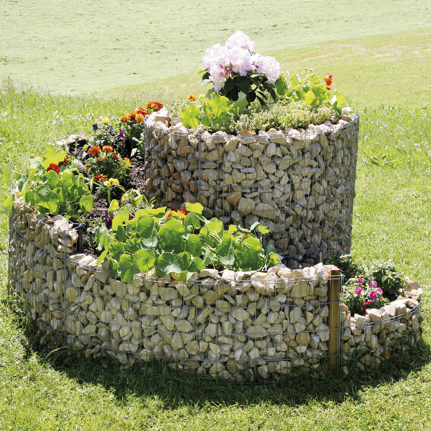 Construction kit gabion herb spiral L
